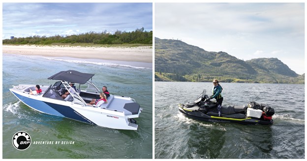  Sea-Doo Explorer Pro and  Quintrex Freestyler X