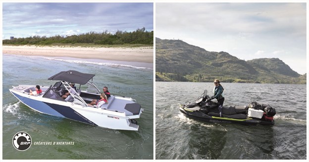 Sea-Doo Explorer Pro et le Quintrex Freestyler X